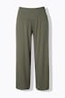 Pantalon Marlene. Jambe large et taille élastique