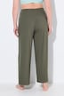 Pantalon Marlene. Jambe large et taille élastique