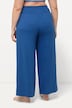 Wide Leg Smocked Waist Knit Pants