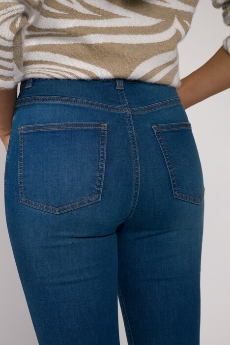 Bootcut-Jeans, 5-Pocket, weiter Saum