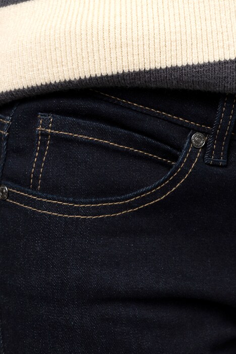 7/8-Jeans Identity, 5-Pocket, Bügelfalte, Umschlag