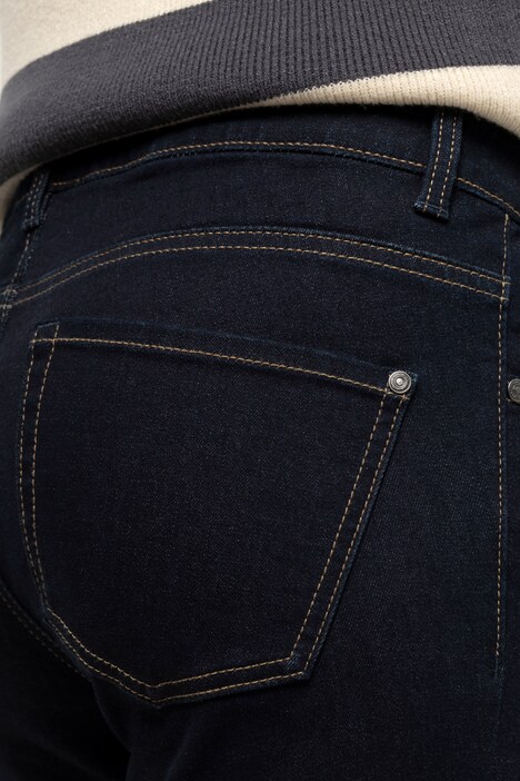 7/8-Jeans Identity, 5-Pocket, Bügelfalte, Umschlag