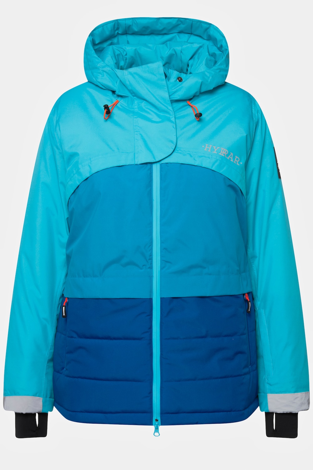 Stora storlekar HYPRAR Skidjacka, Dam, turkos, storlek: 46/48, Polyester, Ulla Popken