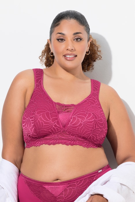 Bralette, Spitze, ohne Bügel, Cup B - F