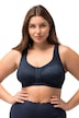 Odlehčující podprsenka, přední zapínání, bez kostic, košíčky C-F