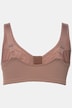 Soutien-gorge de maintien, fermé à l'avant, sans armatures, bonnet C-F