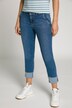 7/8-Jeans Tina, Fransensaum, gerader 4-Pocket-Schnitt