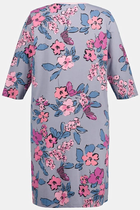 2 Pack of Cotton Sleep Tees -  Blossom, Pink