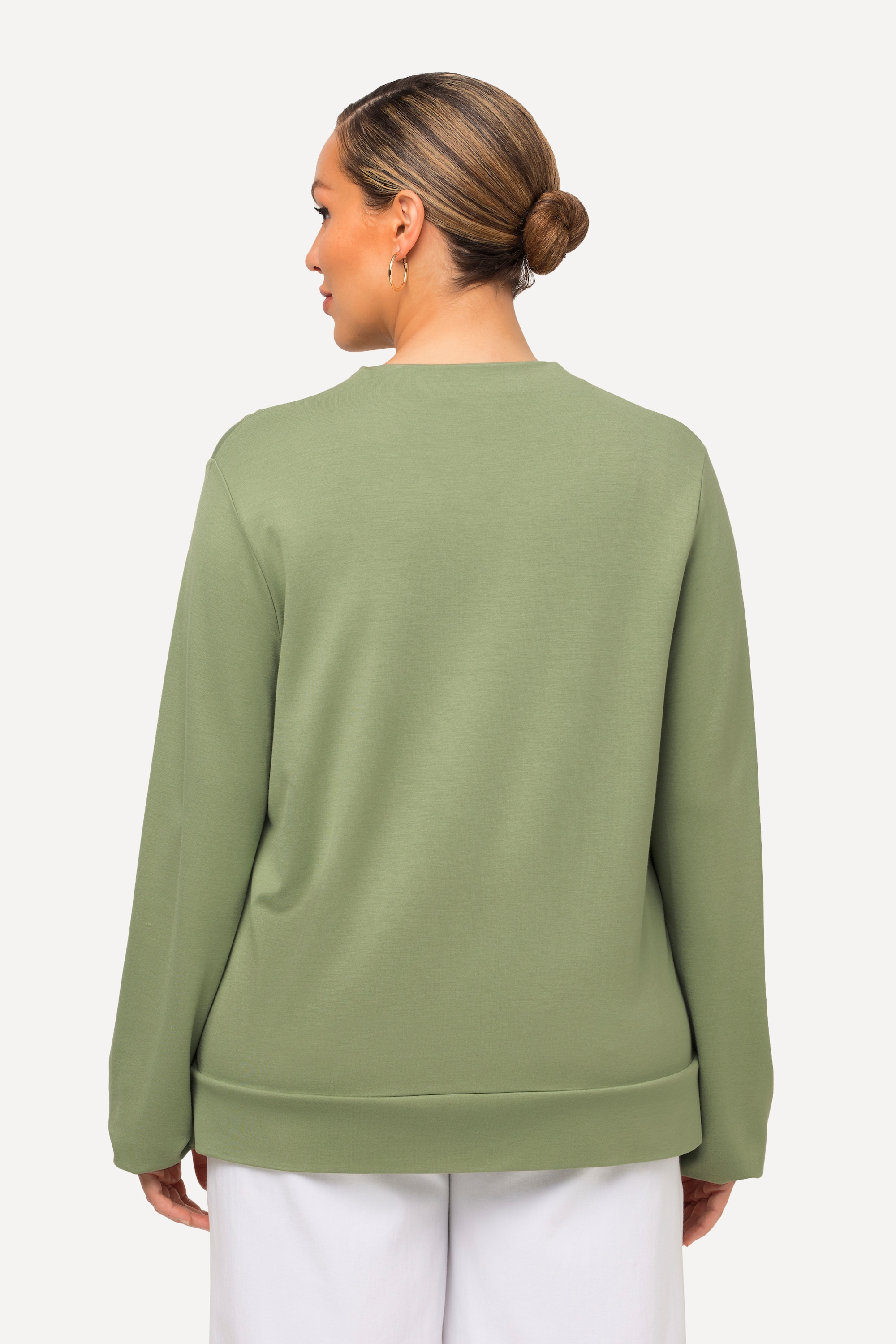 Ulla Popken Damen große Größen Sweatshirt 810269