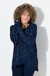 Loungewear-Shirt, Sterne, Oversized, Rundhals, Langarm