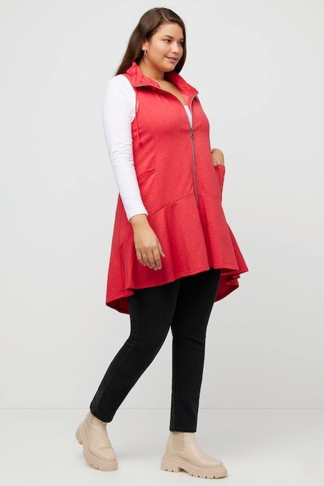 Plus Size Tunic Sweatshirt