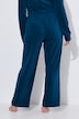 Homewear-Marlenehose, weites Bein, Elastikbund