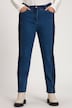 Pantalones vaqueros Mom, anchos, cintura alta, costuras largas, mezcla de tejidos vaqueros