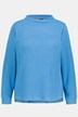 Sweatshirt, Stehkragen, Rundhals, Classic, Langarm