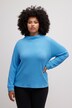Sweatshirt, Stehkragen, Rundhals, Classic, Langarm