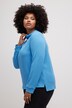 Sweatshirt, Stehkragen, Rundhals, Classic, Langarm