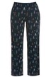 Pyžamové kalhoty, vánoční motiv, elastický pas, biobavlna