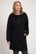 Sweatjacke, große Kapuze, Oversized, 2-Wege-Zipper
