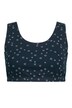 Bustier, hvězdy, kulatý výstřih, biobavlna