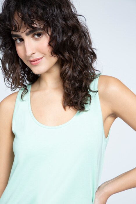 Top, kleines Herz, Slim, Rundhalsausschnitt, ärmellos