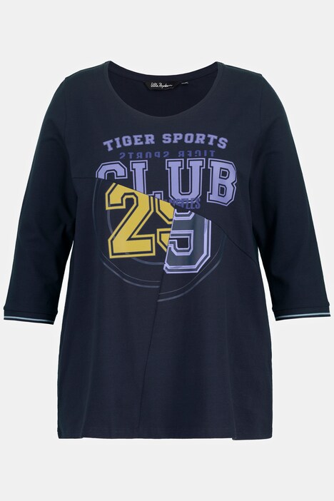 Sports Team Patch Print Stretch Tee