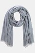 Fringe End Lightweight Crinkle Cotton Scarf