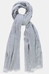 Fringe End Lightweight Crinkle Cotton Scarf