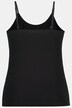 Spaghetti Strap Round Neck Stretch Cami