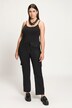 Spaghetti Strap Round Neck Stretch Cami