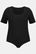 Body, okrągły dekolt, krótki rękaw