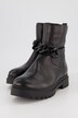 Caprice Leder-Boots, Chunky-Kette, Komfortweite