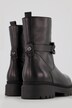 Caprice Leder-Boots, Chunky-Kette, Komfortweite