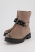 Caprice Leder-Boots, Chunky-Kette, Komfortweite