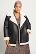 Shearling Biker Jacket