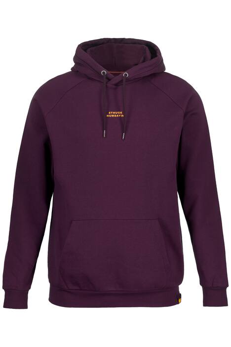 STHUGE mikina s kapucí, potisk na zádech, dlouhé raglánové rukávy, do 8XL