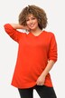 Crisscross Strap V-Neck Long Sleeve Sweater