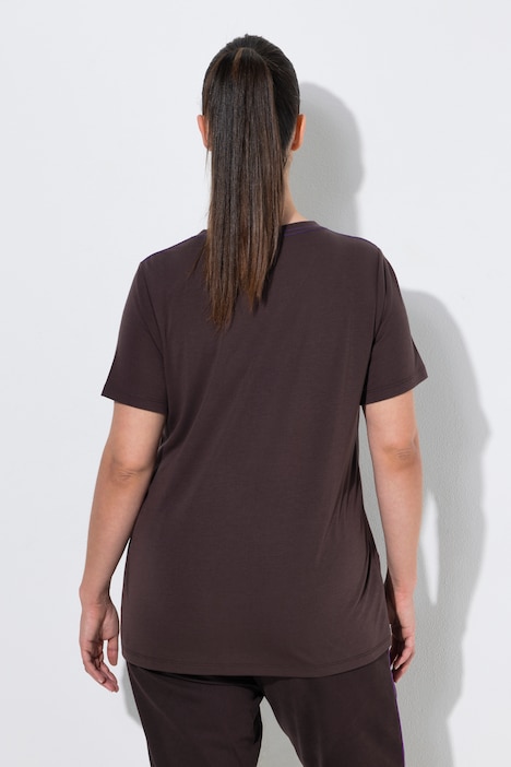 Funktionsshirt, antibakteriell, V-Ausschnitt, Halbarm