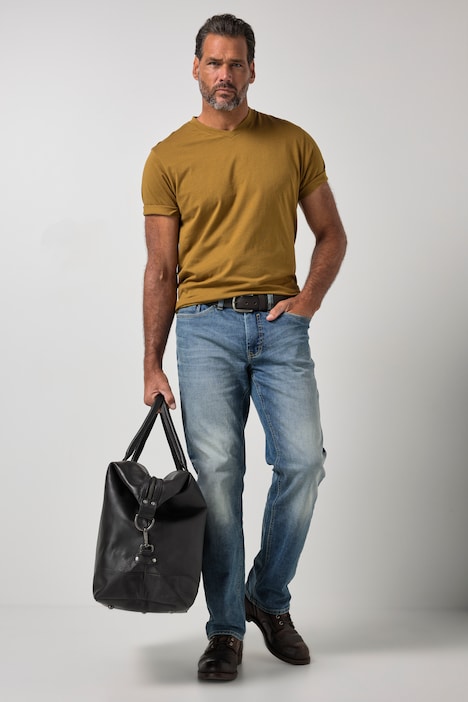 Weekender, leren tas, lamsnappaleer, voor op reis