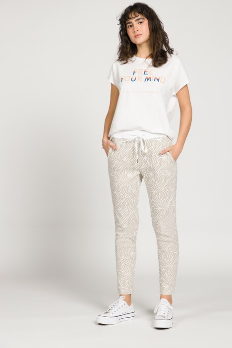 Jogpants, Animal Print, Elastikbund