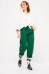 Ballonjeans, wijd model, stretchy denim, 5-pocket, elastische tailleband