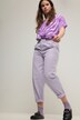 Ballonjeans, wijd model, stretchy denim, 5-pocket, elastische tailleband