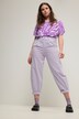 Ballonjeans, wijd model, stretchy denim, 5-pocket, elastische tailleband