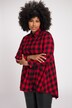 Buffalo Check Button Front Tunic Shirt
