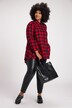 Buffalo Check Button Front Tunic Shirt