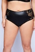 Brief Ouvert, High Waist, wetlook