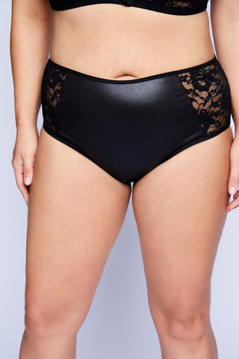 Short Métallique Brillant Effet Mouillé – Taille Haute Pour Soirée, Danse Ou Streetwear