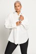 Hemdbluse, oversized, Hemdkragen, Langarm