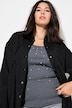 Cord-Hemd, oversized, Hemdkragen, Langarm