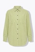 Corduroy overhemd, oversized, overhemdkraag, lange mouw