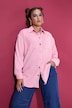 Cord-Hemd, Stretch, oversized, Hemdkragen, Langarm